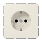 JUNG - SCHUKO Steckdose, 16A 250V ~, SAFETY+, Duroplast, Serie CD, weiss