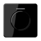 JUNG - Abdeckung mit Lichtleiter für KNX Drehsensor, Duroplast, Serie CD, schwarz