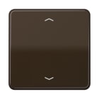 JUNG - Steuertaste Standard, mit Pfeilsymbolen, Duroplast, Serie CD, braun
