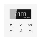 JUNG - Timer Standard mit Display, Serie CD, alpinweiss