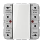 JUNG - Tastsensor-Modul 24 V AC/DC, 20 mA 2-kanalig, 4 Schaltpunkte, Serie CD