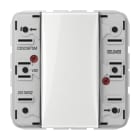 JUNG - Tastsensor-Modul 24 V AC/DC, 20 mA 3-kanalig, 6 Schaltpunkte, Serie CD
