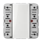 JUNG - Tastsensor-Modul 24 V AC/DC, 20 mA 4-kanalig, 8 Schaltpunkte, Serie CD