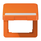 JUNG - Klappdeckel mit Rückstellfeder, Serie CD, orange (für ZSV)