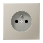 JUNG - Steckdose, Frz/Belg, 16A 250V ~, o.Krallen, SAFETY+, edst