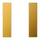 JUNG - Tastensatz 1fach, F50, Serie LS, goldfarben