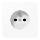 JUNG - Steckdose, Frz/Belg, 16A 250V ~, o.Krallen, SAFETY+, Duroplast,