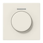 JUNG - Abdeckung mit Lichtleiter für KNX Drehsensor, Duroplast, Serie LS, weiss