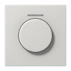 JUNG - Abdeckung mit Lichtleiter für KNX Drehsensor, Duroplast, Serie LS, lichtgrau