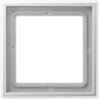 JUNG - Rahmen 1fach, Thermoplast lackiert, LS ZERO, Aluminium