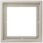 JUNG - Rahmen 1fach, Thermoplast lackiert, LS ZERO, Edelstahl