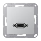 JUNG - Multimedia-Anschlusssystem VGA, Serie A, aluminium