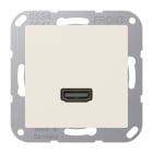 JUNG - Multimedia-Anschlusssystem HDMI, Serie AS, weiss
