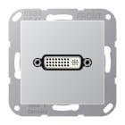JUNG - Multimedia-Anschlusssystem DVI, Serie A, aluminium