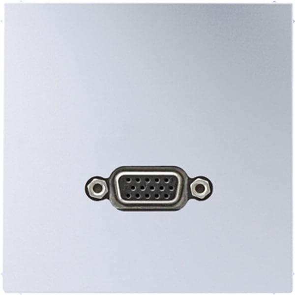 JUNG - Multimedia-Anschlusssystem VGA, Serie LS, Aluminium