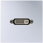 JUNG - Multimedia-Anschlusssystem DVI, Serie LS, Aluminium