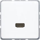 JUNG - Multimedia-Anschlusssystem HDMI, Serie CD, alpinweiss