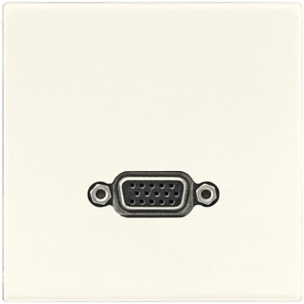 JUNG - Multimedia-Anschlusssystem VGA, Serie LS, weiss