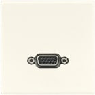 JUNG - Multimedia-Anschlusssystem VGA, Serie LS, weiss