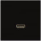 JUNG - Multimedia-Anschlusssystem HDMI, Serie LS, schwarz