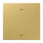 JUNG - Steuertaste Standard, mit Pfeilsymbolen, Messing, Serie LS, Messing classic