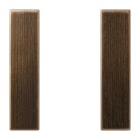 JUNG - Tastensatz 1fach, F50, Serie LS, Messing antik
