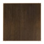 JUNG - Blind-Abdeckung (gerastet), Messing, Serie LS, Messing antik