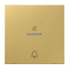 JUNG - Hotelwippe, Aussenstelle, Symbole Nicht stören und Klingel, Messing classic