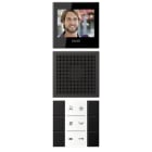 JUNG - Siedle In-Home-Bus Video-Innenstationen, Serie LS, dark (lackiertes Aluminium)