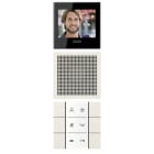 JUNG - Siedle In-Home-Bus Video-Innenstationen, Serie LS, weiss
