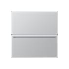 JUNG - Hotelcard-Schalter RFID, ohne Symbole, Serie A, aluminium