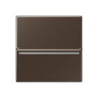 JUNG - Hotelcard-Schalter RFID, ohne Symbole, Serie A, mokka