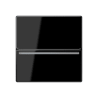 JUNG - Hotelcard-Schalter RFID, ohne Symbole, Serie A, schwarz