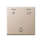 JUNG - Hotelwippe, Aussenstelle, Symbole Nicht stören/Zimmer aufräumen/Klingel, champag