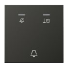 JUNG - Hotelwippe, Aussenstelle, Symbole Nicht stören/Zimmer aufräumen/Klingel, anthra