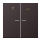 JUNG - Hotelwippe, Innenstelle, Symbole Nicht stören und Zimmer aufräumen, dark