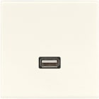JUNG - Multimedia-Anschlusssystem USB 2.0, Serie LS, weiss