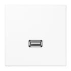 JUNG - Multimedia-Anschlusssystem USB 2.0, Serie LS, alpinweiss