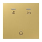 JUNG - Hotelwippe, Aussenstelle, Symbole Nicht stören/Zimmer aufräumen/Klingel, Messing