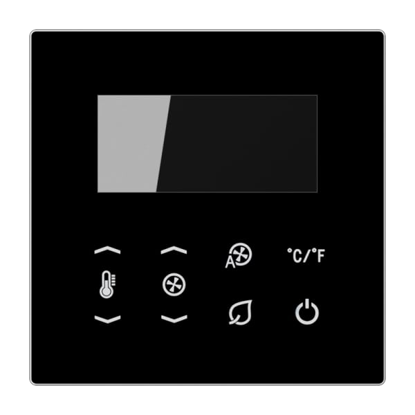 JUNG - Temperatur-Management Display, Serie LS, schwarz