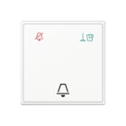 JUNG - Hotelwippe Glas, Aussenstelle, Symbole Nicht stören/Zimmer aufräumen/Klingel,