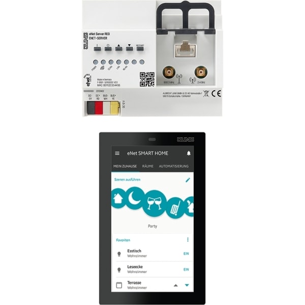 JUNG - eNet-Server-Set Smart Control 5