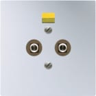JUNG - Potentialausgleich-Steckdose, Serie LS, Aluminium
