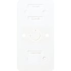 JUNG - Bodenplatten für die Serie AP600 2fach, für Kombination Schalter/Steckdose