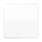 JUNG - Steuertaste 2fach Standard, Duroplast, Serie CD, alpinweiss
