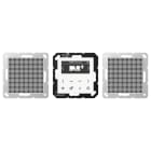 JUNG - Smart Radio DAB+, Set Stereo, Serie A, alpinweiss