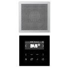 JUNG - Smart Radio DAB+, Set Mono, Serie LS, Aluminium