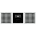JUNG - Smart Radio DAB+ Bluetooth, Set Stereo, Serie LS, Aluminium