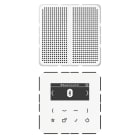 JUNG - Smart Radio DAB+ Bluetooth, Set Mono, Serie CD, alpinweiss