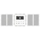JUNG - Smart Radio DAB+ Bluetooth, Set Stereo, Serie CD, alpinweiss